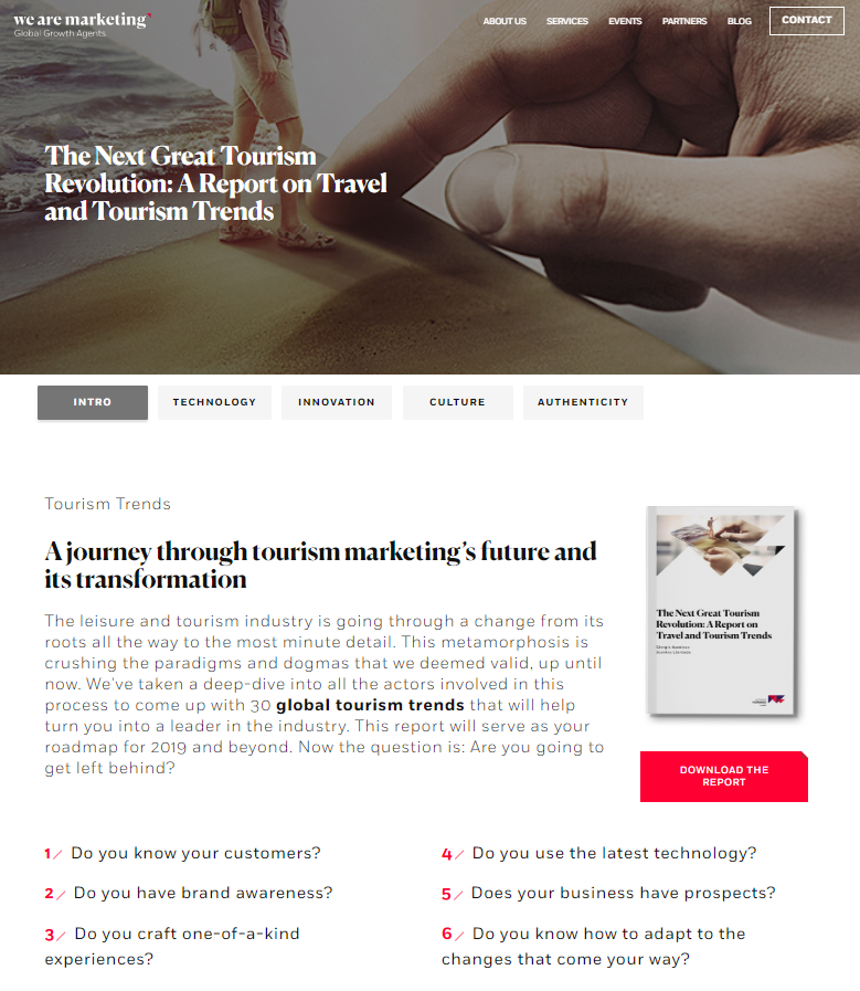 360 marketing microsite